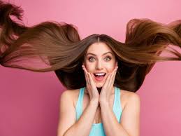 hairs silky and smooth